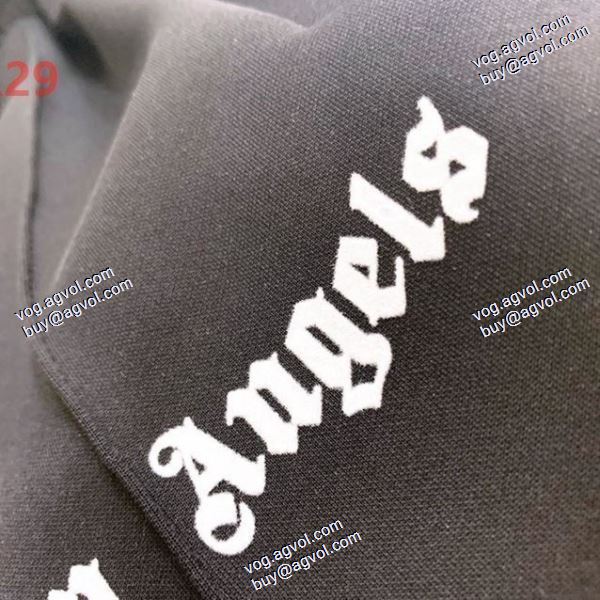 目玉商品 パーム エンジェルス Palm Angels ブランド 偽物 通販 2020秋冬 スエットパンツ 2色可選 七色のストライプのサイドのリボン5分のスポーツパンツ
